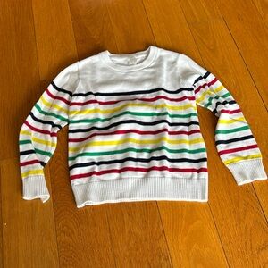 Primary Rainbow Sweater 4-5Y